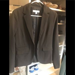 Dark brown blazer jacket